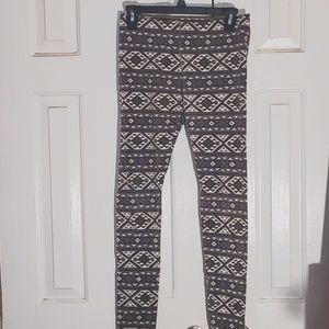 Hollister Tribal Print Leggings